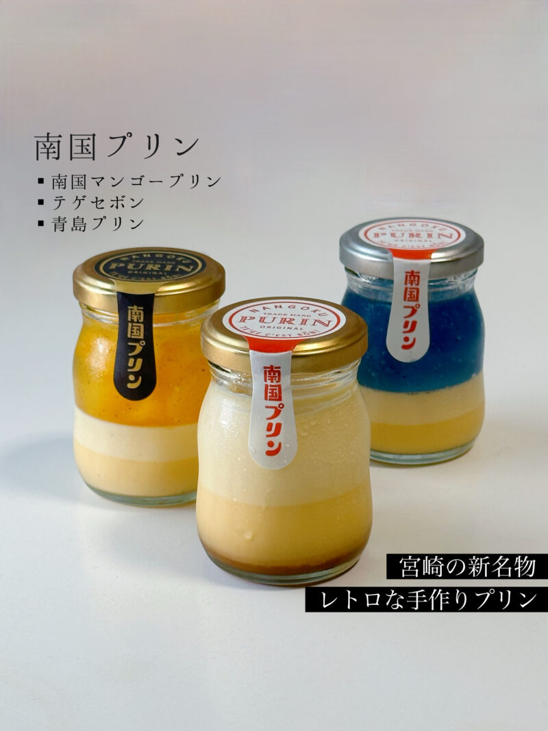 とろとろ絶品】宮崎の新名物 レトロな手作りプリン～南国プリン